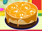 Cuisine un gâteau cheesecake à l'orange